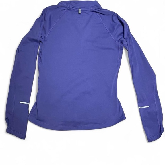 Nike Dri-Fit Women's Long Sleeve Top in Purple - Picture 3 of 5